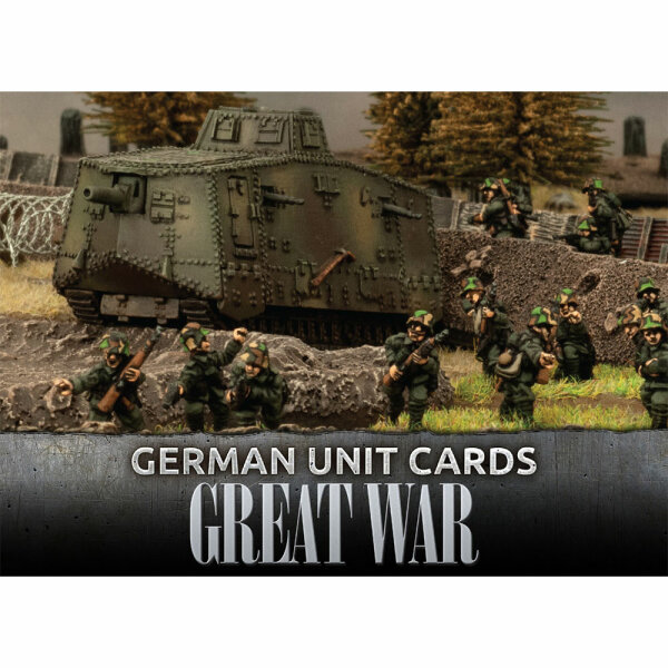 Great War: German Unit Cards