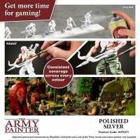 Army Painter: Speedpaint - Polished Silver