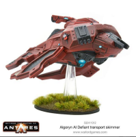 Algoryn: AI Defiant Transport Skimmer