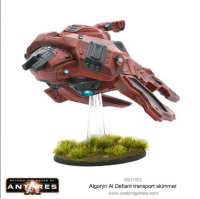 Algoryn: AI Defiant Transport Skimmer