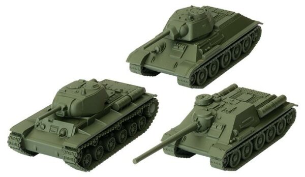 World of Tanks: U.S.S.R. Tank Platoon (T-34, KV-1s, SU-100) (ENG/FR/DE/POL)