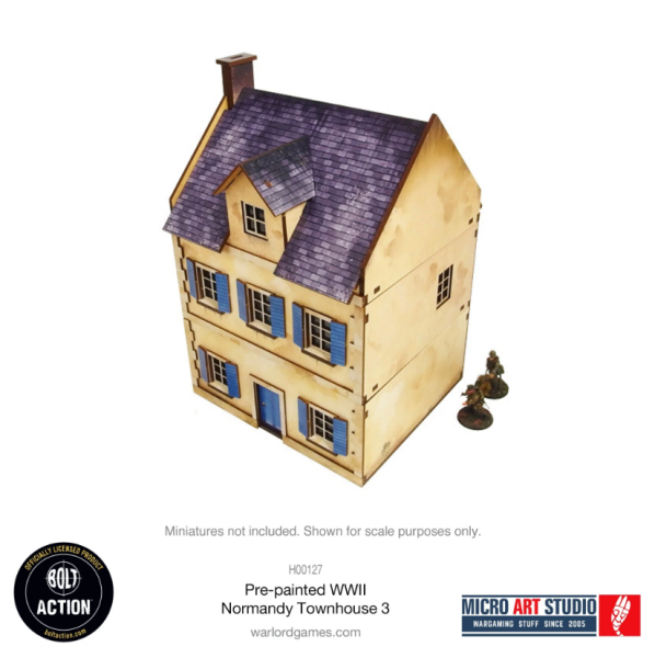 28mm WW2 Normandy Townhouse 3
