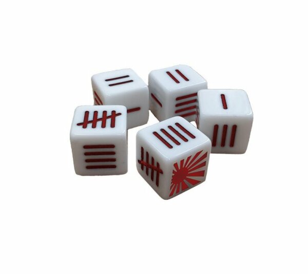 Blood Red Skies: Japanese Dice Set