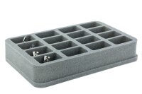50mm (2 inches) Half-Size Figure Foam Tray with 16 Slots...