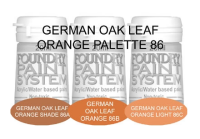 German Oak Leaf Orange 86