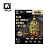 Vallejo: Model Color Set - NCO US Infantry Europe 1944-45