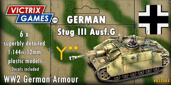 12mm StuG III (x6)