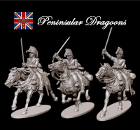 British Heavy Dragoons Peninsular War