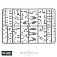 Italian Alpini Mountain Troops Sprue