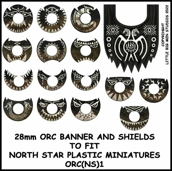 Oathmark: Orc Banner & Shield Transfers