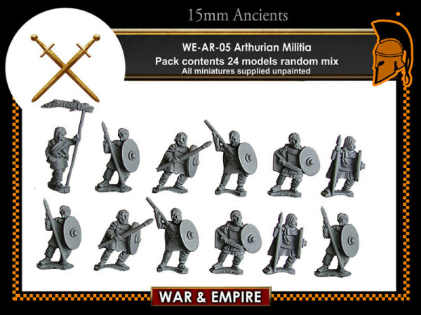 Romano-British and Arthurian: Militia (Spears/Javelins)