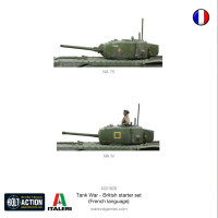 Tank War: British Starter Set (French Language)