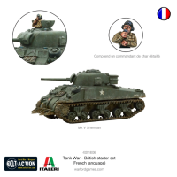 Tank War: British Starter Set (French Language)
