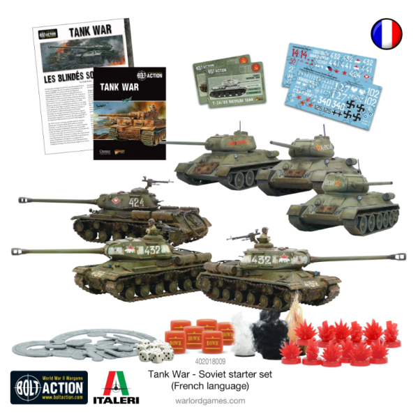 Tank War: Soviet Starter Set (French Language)