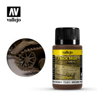 Vallejo: Weathering Effects - Brown Thick Mud (40ml)