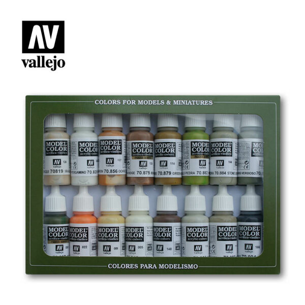 Vallejo: Model Colour Set - Earth Tones