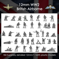 12mm WW2 British Airborne (Paratroopers)