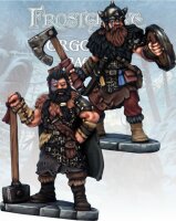 Frostgrave: Barbarian Knight and Templar