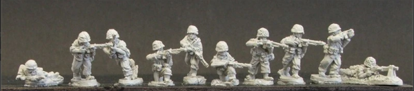 US Marines: LMG (BAR) Figures