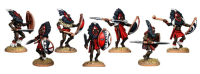 Masai Warriors with Feathered Headdress Three