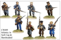 Infantry with Soft Caps and Bare Heads