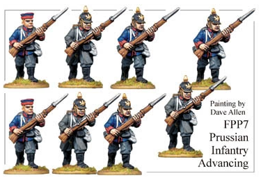 Prussian Infantry Advancing