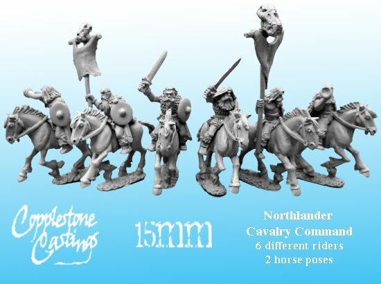 15mm Northlander Cavalry Command