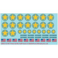 Mid-War US Decals (x4)