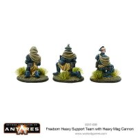 Freeborn: Heavy Support Team with Heavy Mag Cannon