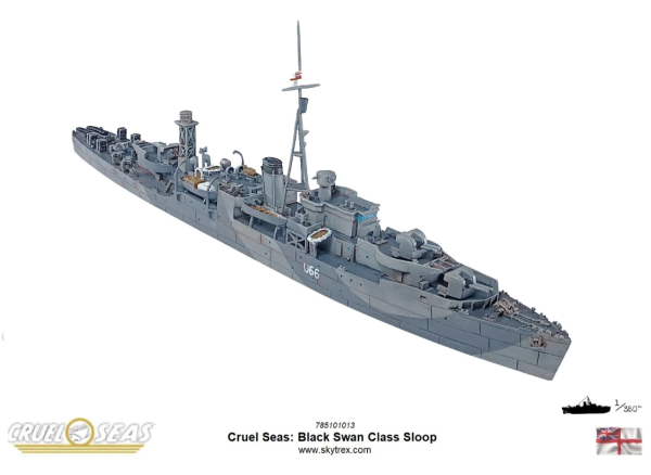 Cruel Seas: Black Swan-Class Sloop, 62,45