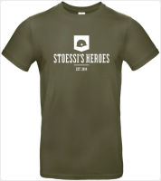T-Shirt: "Stoessi`s Heroes" - Größe L