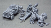 Airbourne Jeep & 75mm Pack Howitzer & Crew