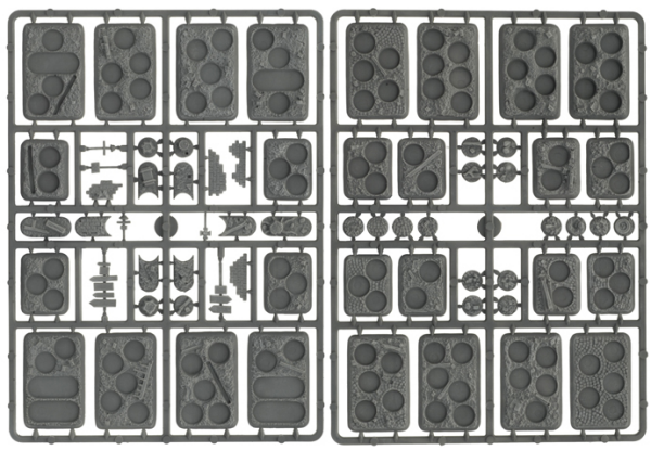 Plastic Bases: Urban Rubble