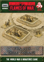 Gun Pits: Desert Sandbags