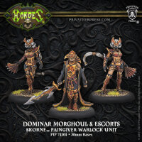 Skorne: Warlock Unit Dominar Morghoul & Escorts