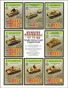 Battlefront WWII: North Africa Card Supplement
