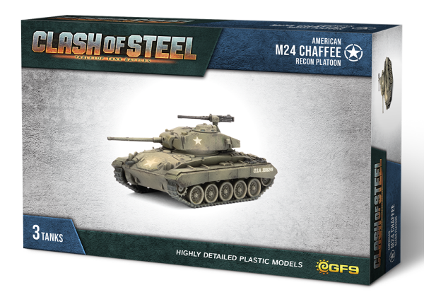 Clash of Steel: American M24 Chaffee Recon Platoon