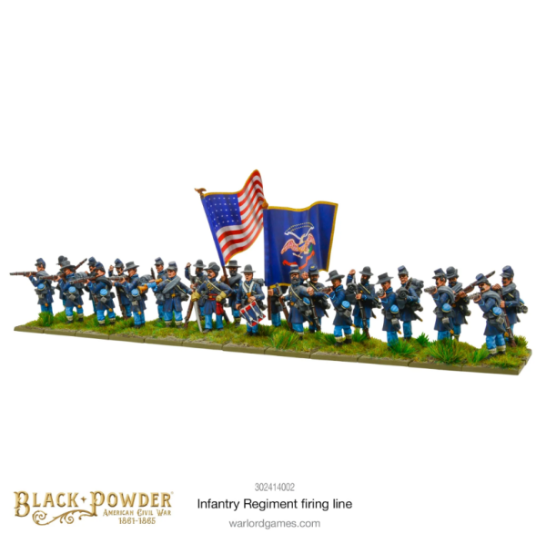 American Civil War: Infantry Regiment Firing Line