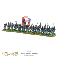 American Civil War: Infantry Regiment Advancing