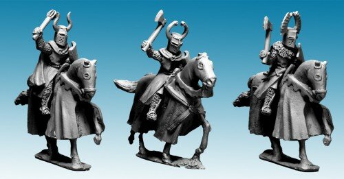 Teutonic Knights: Mounted Teutonic Knights with Axes and Maces