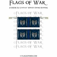 Oathmark: Elf Fantasy Winged Sword Banners