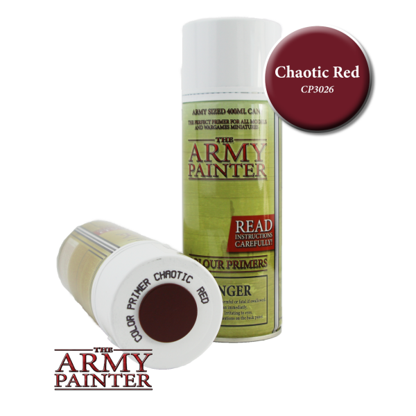 Army Painter: Colour Primer - Chaotic Red