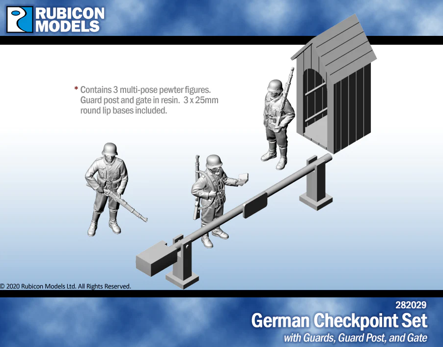Enemy Guard Posts German Guard Post with Guards, 20,80