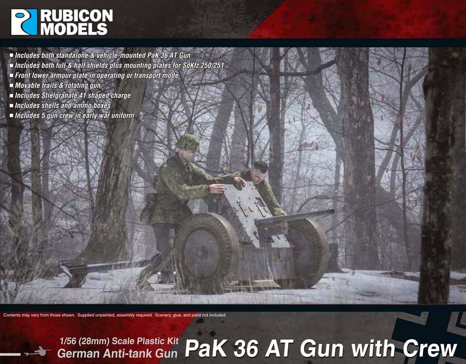 PaK 36 AT Gun with Crew, 19,40