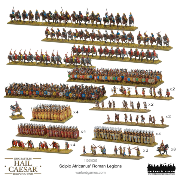 Hail Caesar Epic Battles: Scipio Africanus´ Roman Legions