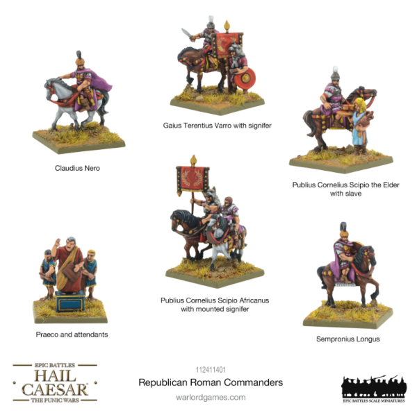 Hail Caesar Epic Battles: Republican Roman Commanders