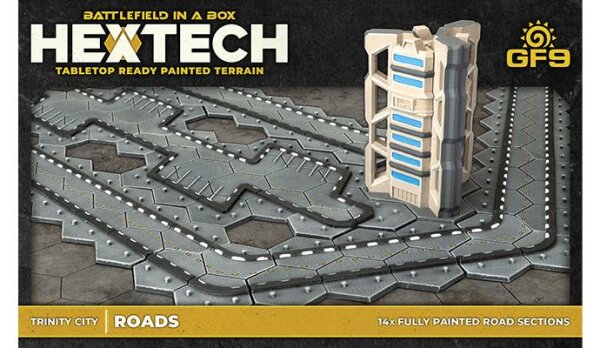 Hextech: Trinity City - Roads (x14)