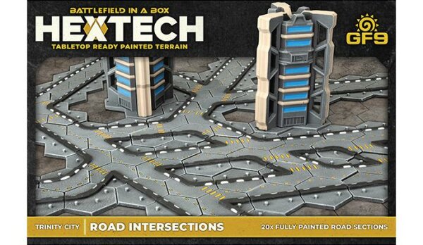 Hextech: Trinity City - Road Intersections (x20)