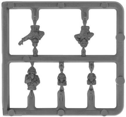 German Tank Commander Sprue