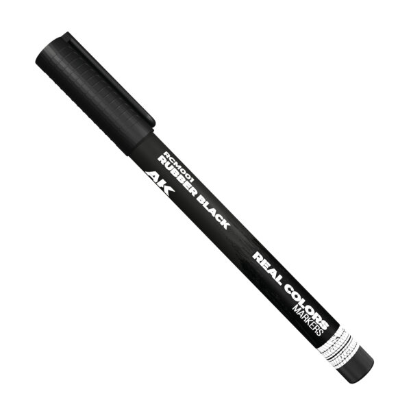 Real Colors Marker: Rubber Black